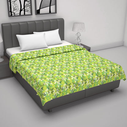 Lady Fern Floral All Season AC Dohar for Double Bed