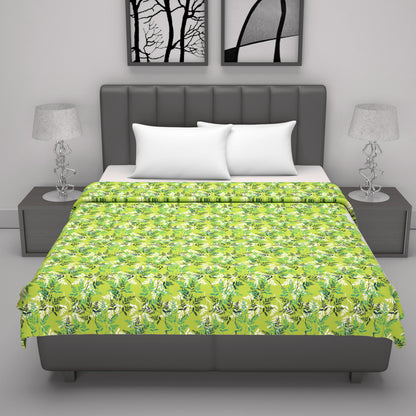 Lady Fern Floral All Season AC Dohar for Double Bed