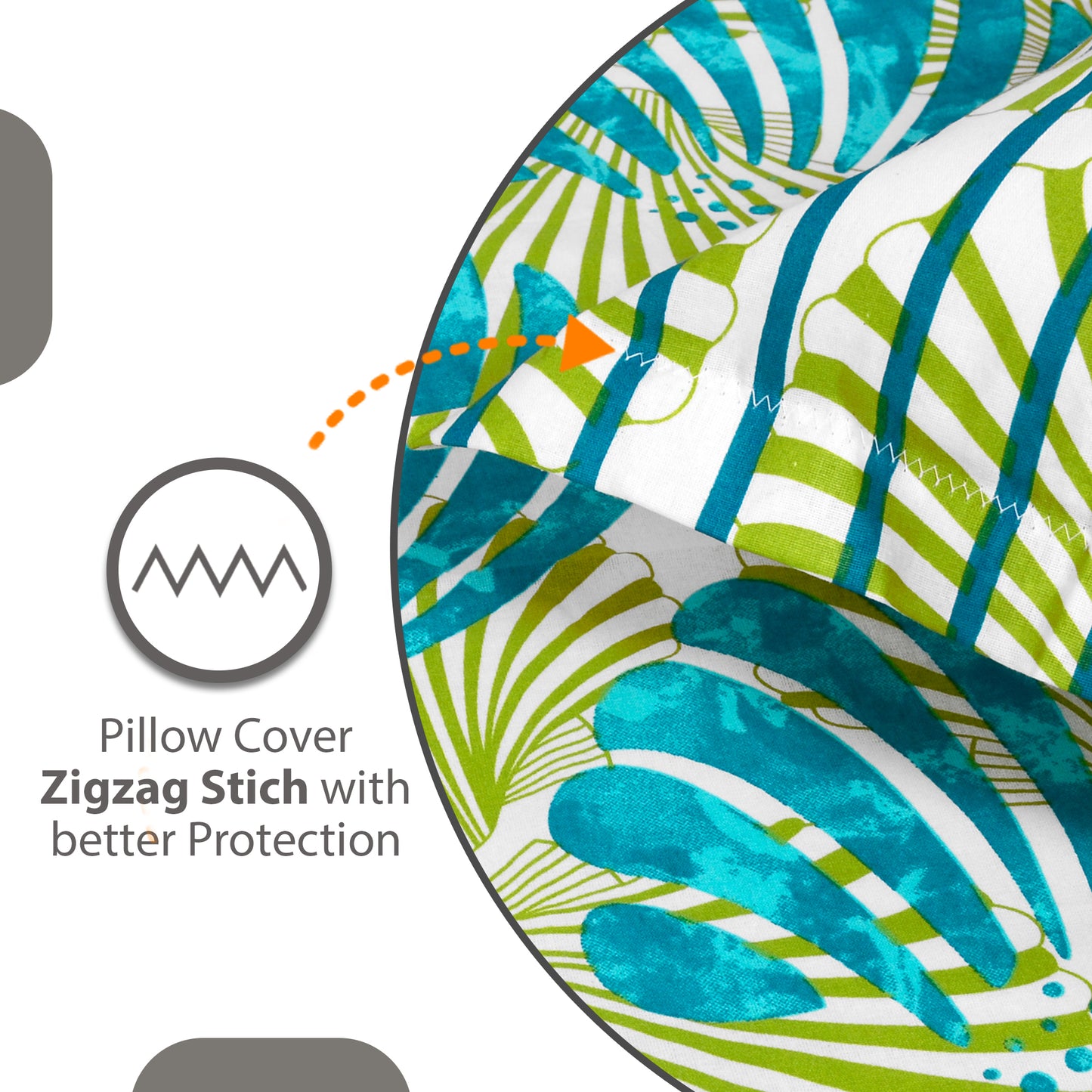 Neutral Floral Single Bedsheet