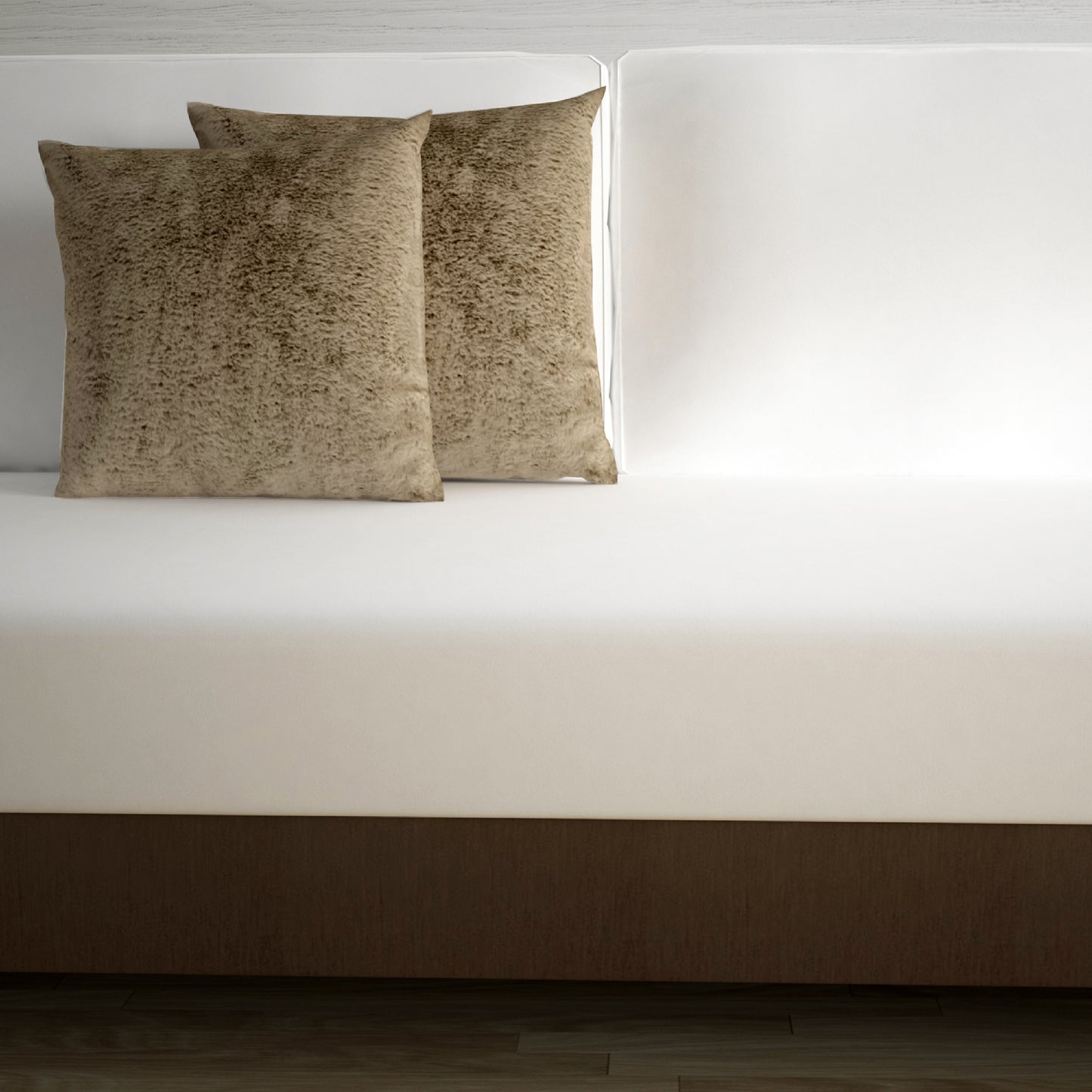 Fluffy Fur Cushion Cover – Luxury Soft Throw Pillow Covers (Set of 2)