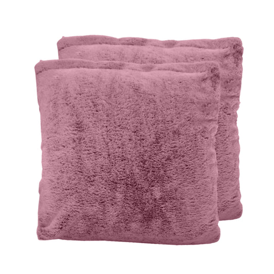 Soft Fluffy Fur Cushion Covers – Cozy Pillow Cover Set (2 Pcs)