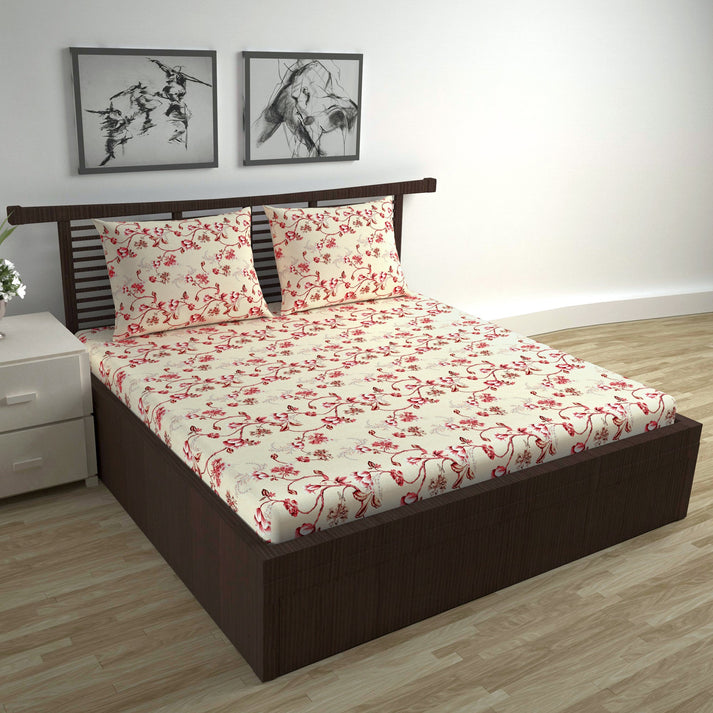 summer fern pattern bedsheet