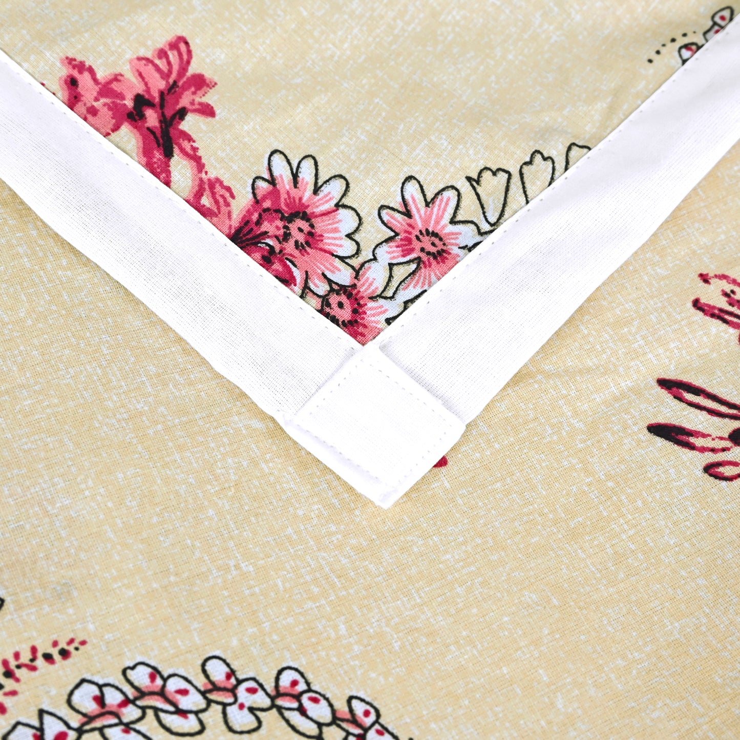 Summer Fern Floral Cotton Dohar For Single Bed - 144 TC