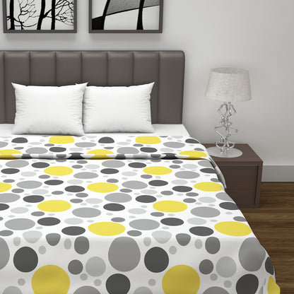 Colorful Polka Dots 144 TC 100% Cotton All Weather Double Bed Dohar