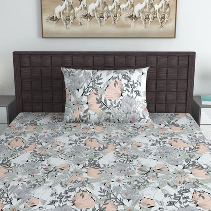Bloom Floral Print Single Bedsheet