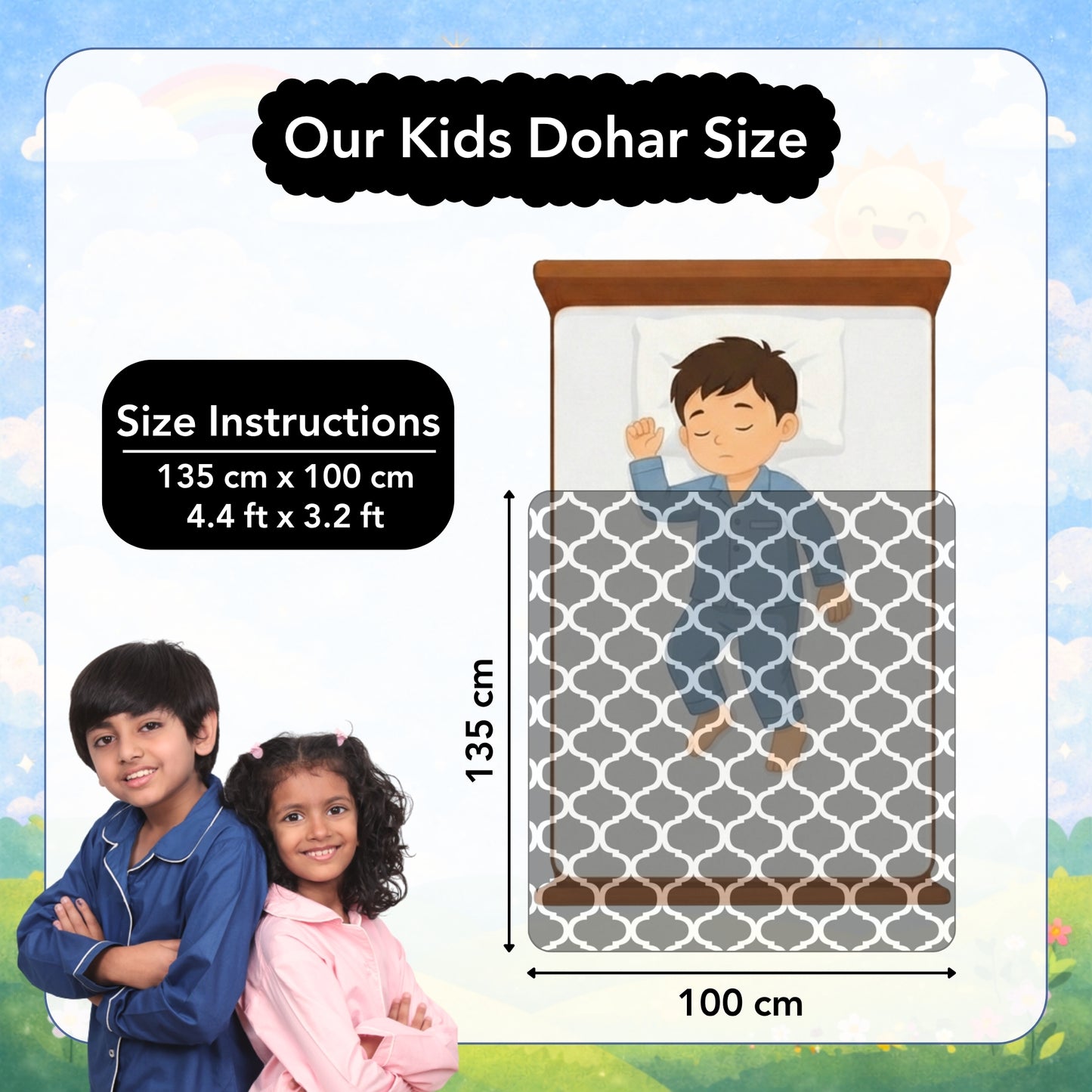 Black Abstract Print Super Soft Brushed for 0-3 Years Baby Single Bed AC Blanket for Kids