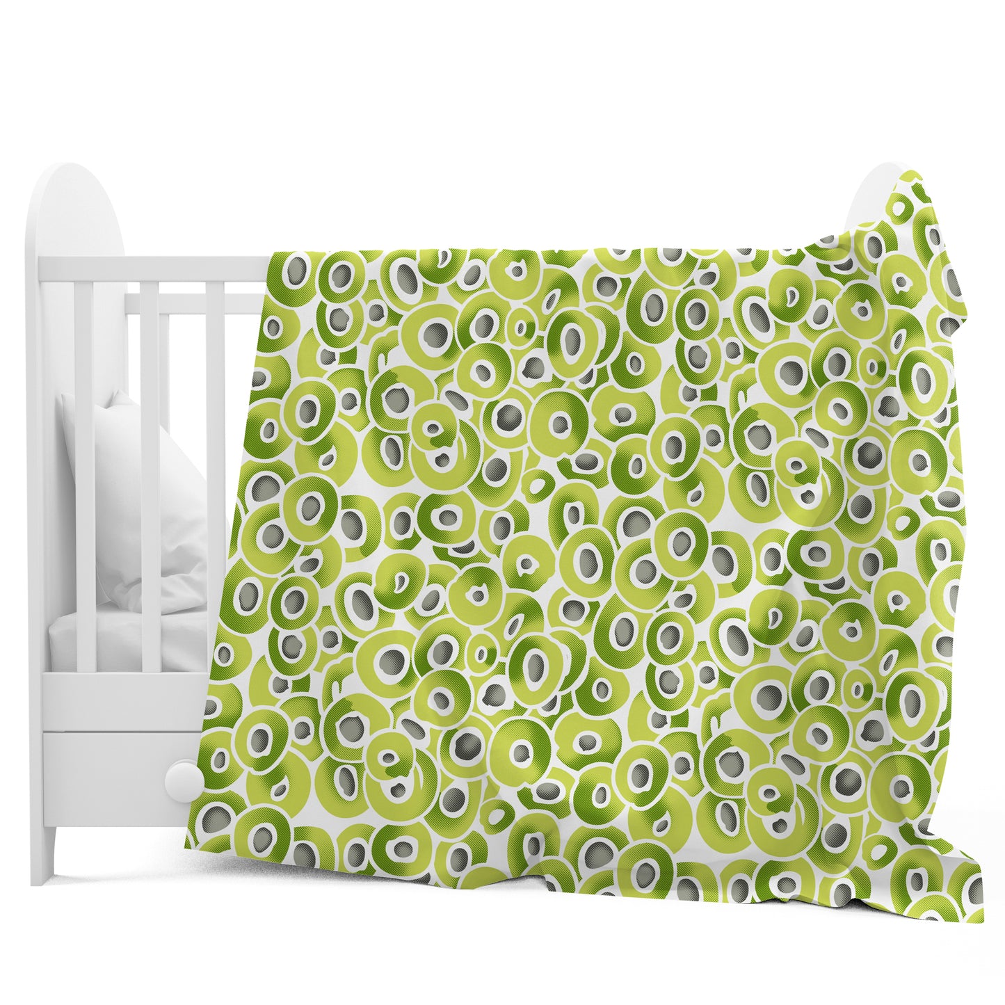 Geeen Floral Everyday and All Weather Use for 0-3 Years Baby Single Bed AC Blanket for Kids