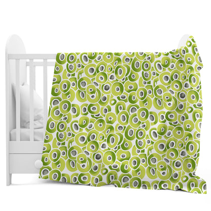 Geeen Floral Everyday and All Weather Use for 0-3 Years Baby Single Bed AC Blanket for Kids