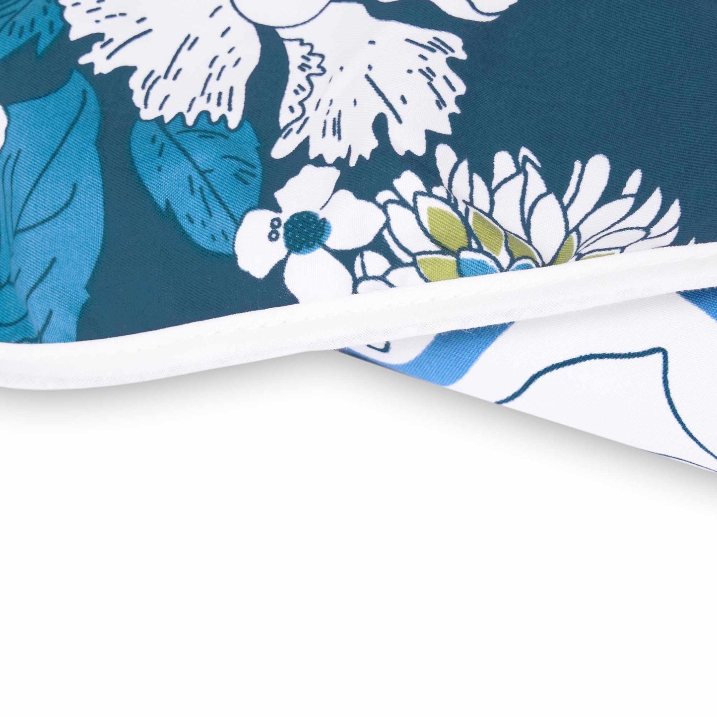 Blue Floral 120 GSM Microfiber Baby Single Bed AC Blanket Dohar for Kids