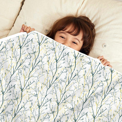 Autumn Floral AC Quilt Comforter for Kids
