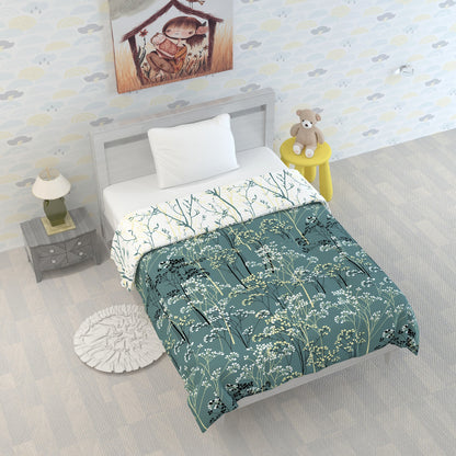 Autumn Floral AC Quilt Comforter for Kids