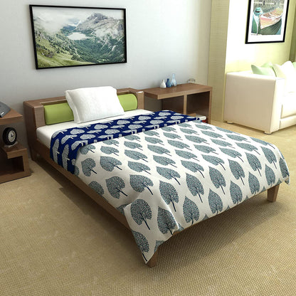 Olive Tree Leaf AC Quilt Comforter for Single Bed