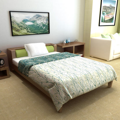 Autumn Floral AC Quilt Comforter for Single Bed