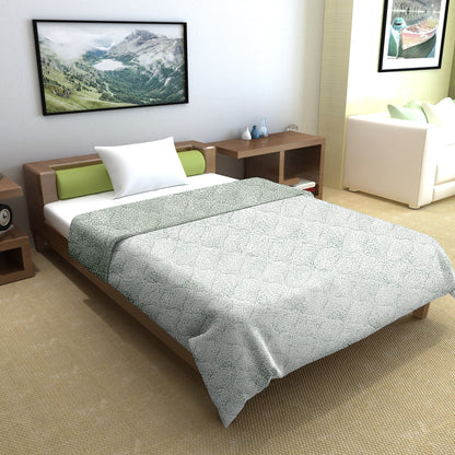 Floral Petals AC Quilt Comforter for Single Bed