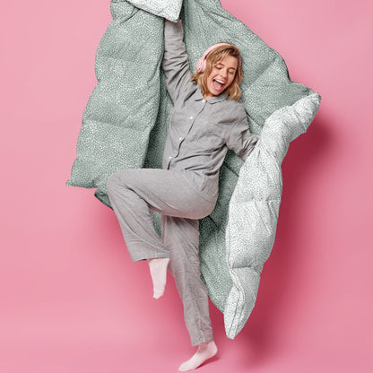 Floral Petals AC Quilt Comforter for Single Bed