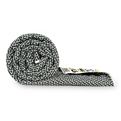 Mustard Mint Abstract Double Bed Comforter – 150 GSM Microfiber