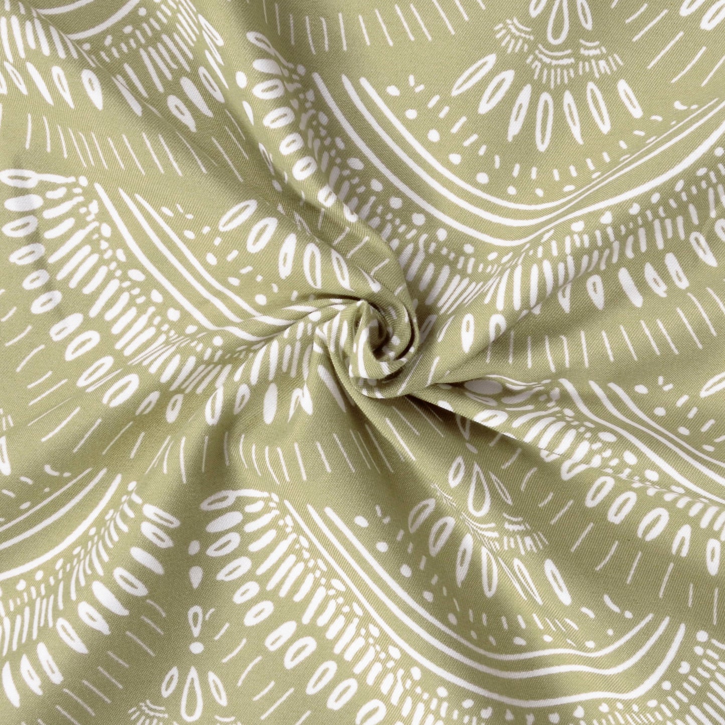 Block Print Green Lightweight Reversible Single Bed Dohar