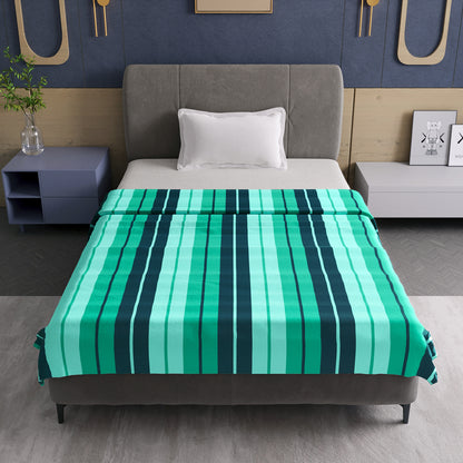 Green Microfiber Single Bed Dohar – 120 GSM