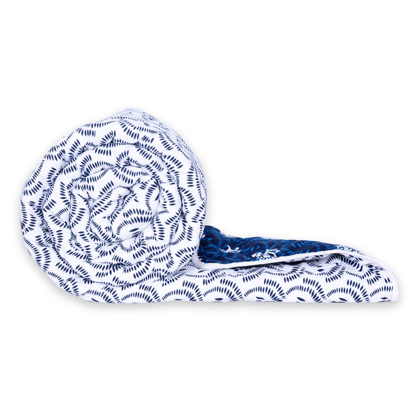 Iris Floral Reversible Double Bed Quilt Comforter