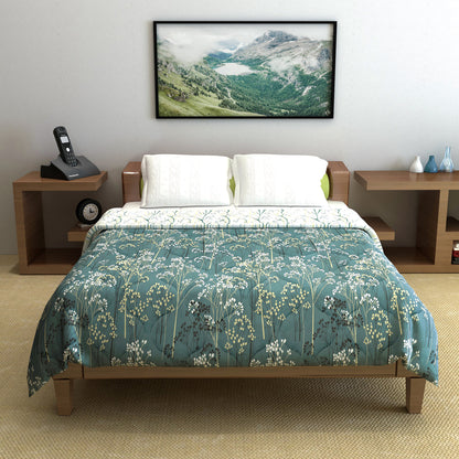 Autumn Floral AC Quilt Comforter For Double Bed