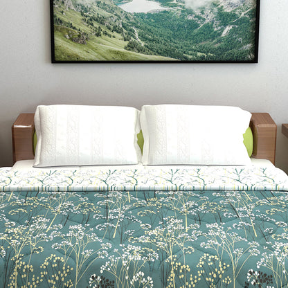 Autumn Floral AC Quilt Comforter For Double Bed