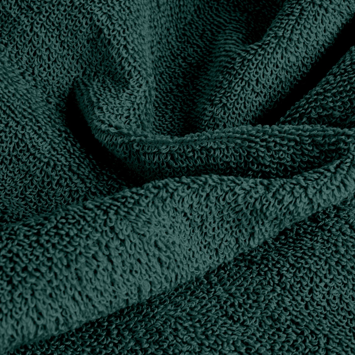 Maroon & Green Cotton Hand Towels Set of 4 (40x60 cm)
