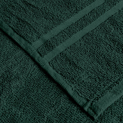 Green Cotton Set of 2 Hand Towels (40x60 cm)