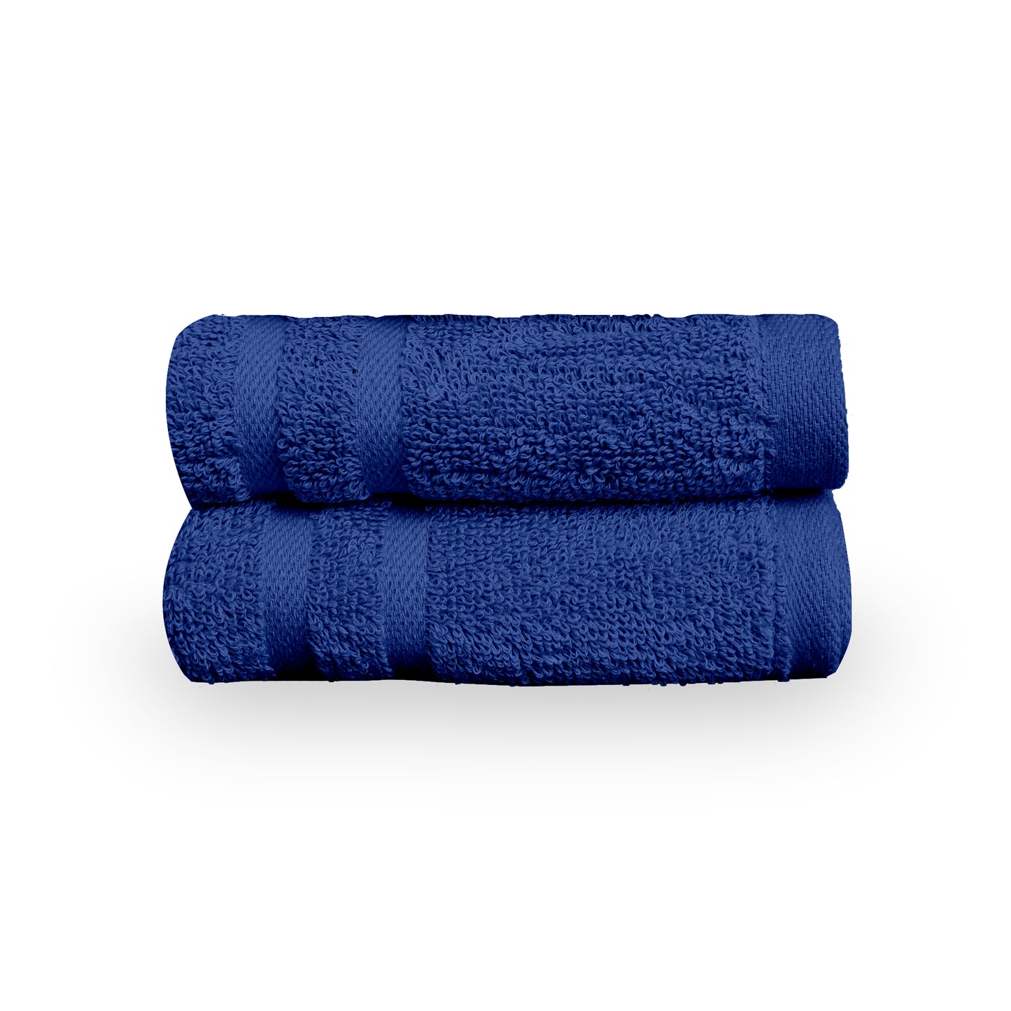 Blue Cotton Set of 2 Hand Towels (40x60 cm)