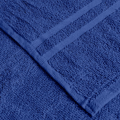 Blue Cotton Set of 2 Hand Towels (40x60 cm)
