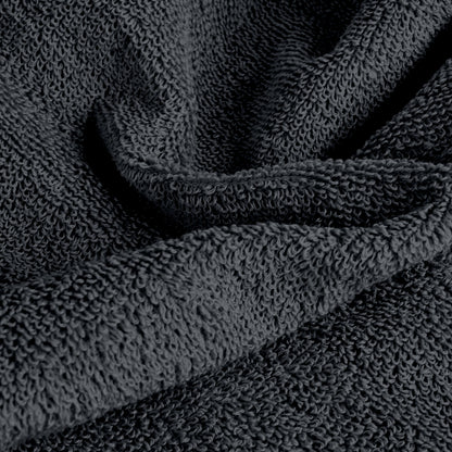 Grey Cotton Hand Towels Set of 4 (40x60 cm)