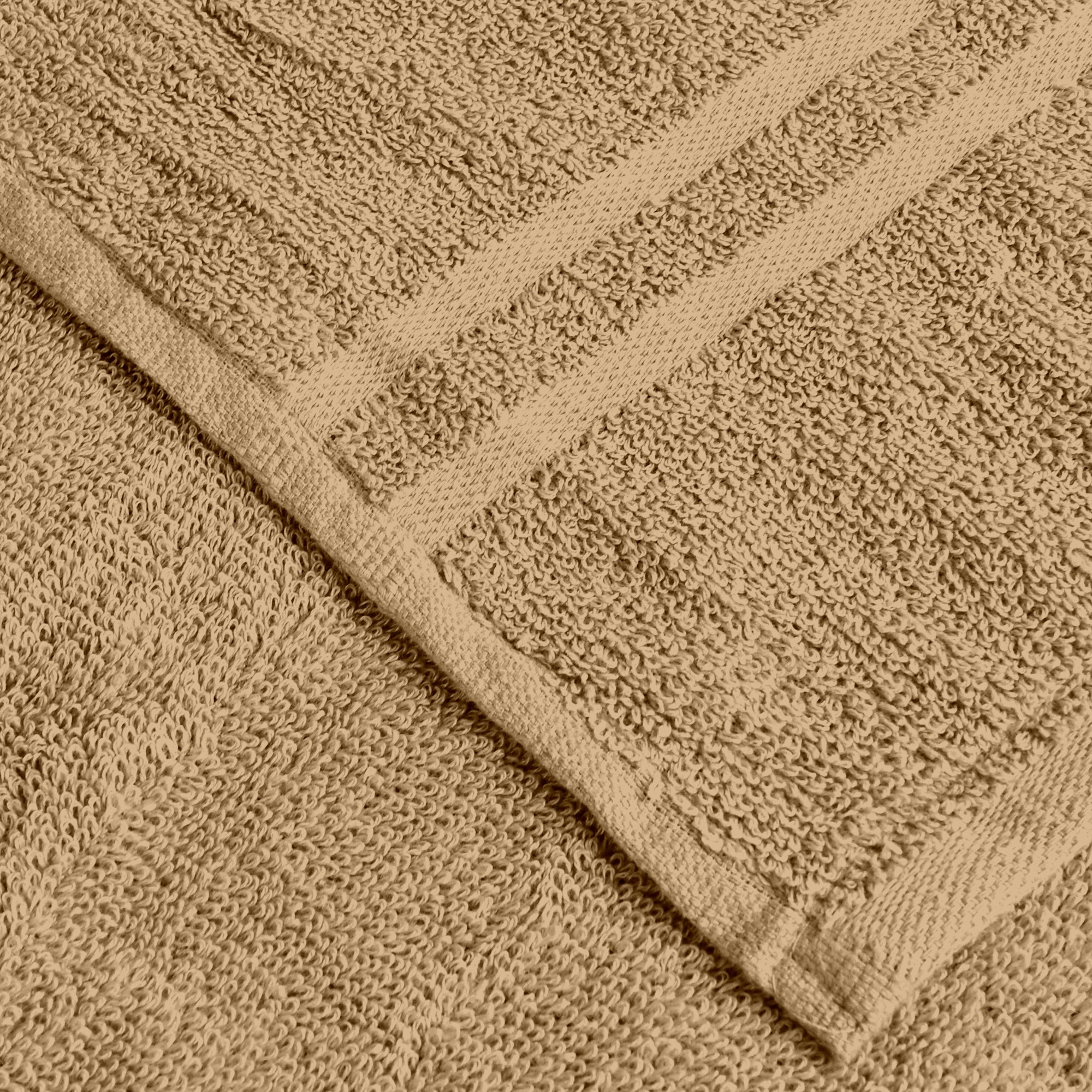 Beige Cotton Hand Towels Set of 4 | Premium Towels | Divine Casa