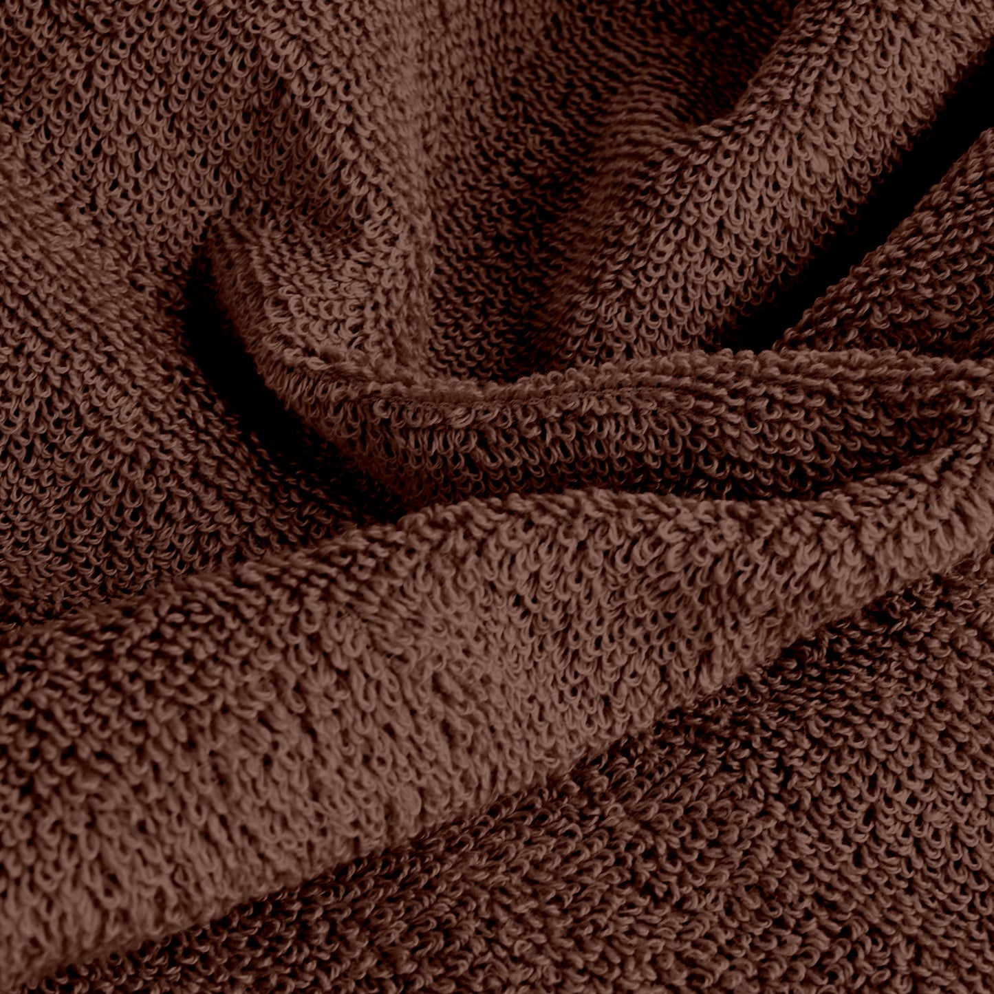 Brown, Grey & Beige Cotton Hand Towels Set of 3 (40x60 cm)