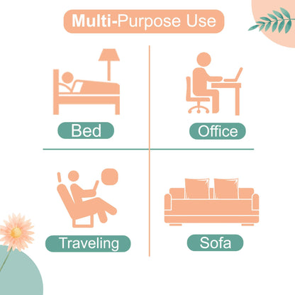 Multicolor Floral Set of 5 Microfiber Cushion Covers - 16x16 Inches