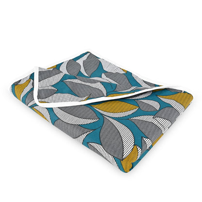 Rustic Brown Floral Kids Single Bed Dohar – 120 GSM Cotton