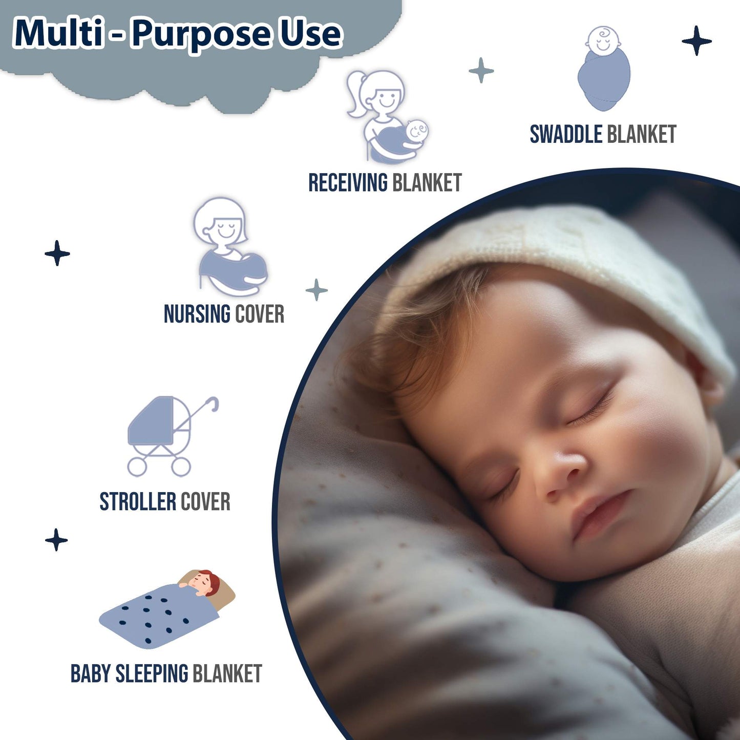 Quatrefoil AC Quilt Comforter for Kids