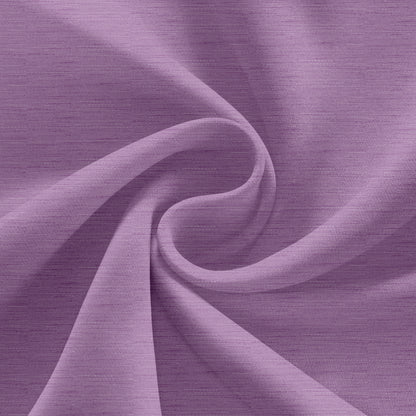 7 Feet Micro Twill Blackout Door Curtain Single Panel Light Blocking Cover (Plum)