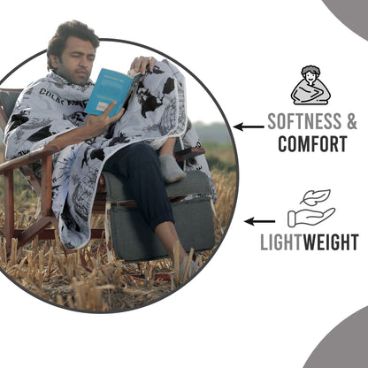 Adventure Geography Double Bed AC Quilt Comforter