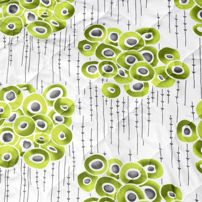 Avocado Pattern AC Quilt Comforter for Single Bed