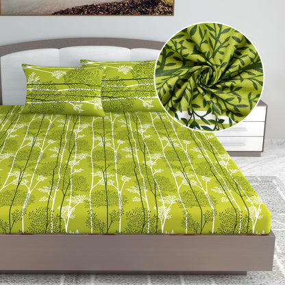 Leaflet King Size Bedsheet