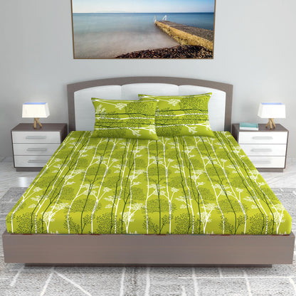 Leaflet King Size Bedsheet