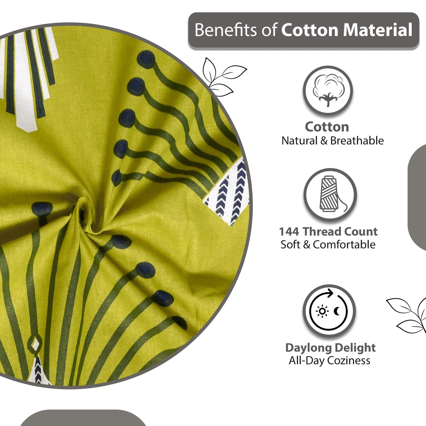 Antique Cairo Pattern Parrot Green Single Bedsheet