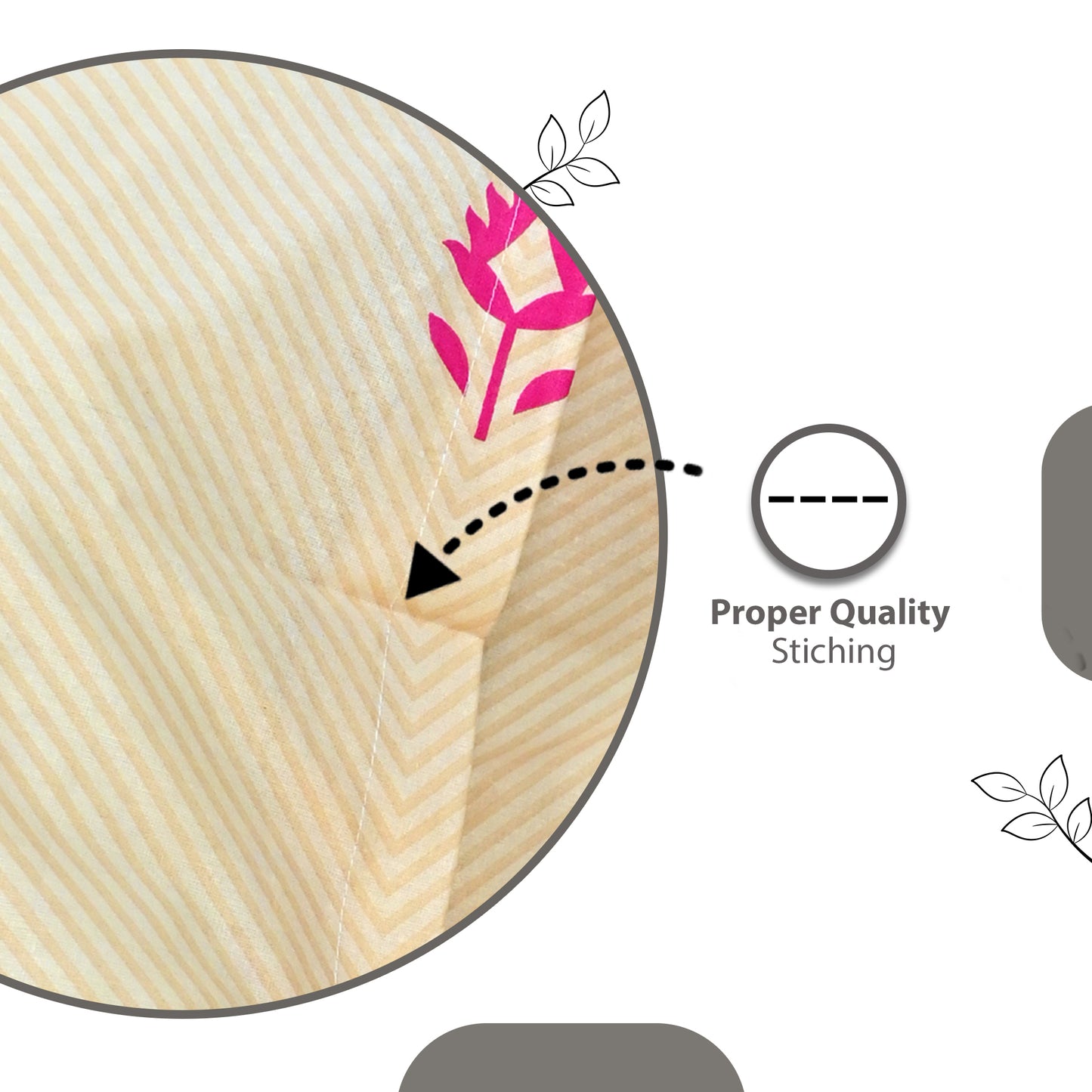 Multicolor Floral 100% Cotton Supersoft Bedsheets for Double Bed