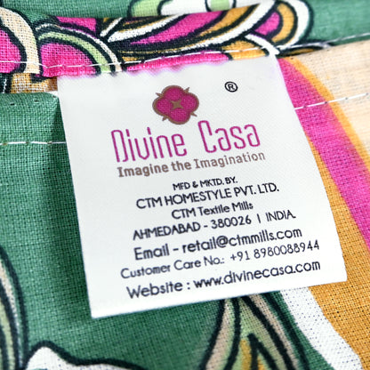 Multicolor Floral 100% Cotton Supersoft Bedsheets for Double Bed