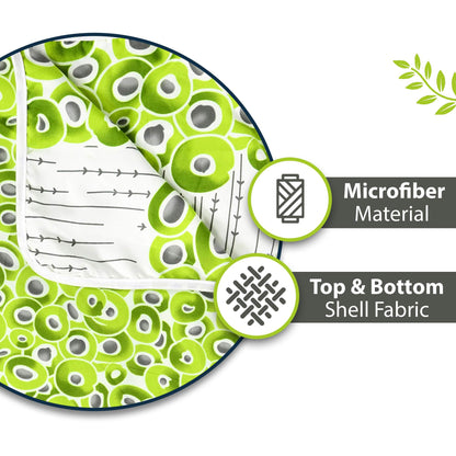 Geeen Floral Everyday and All Weather Use Microfiber Single Bed Dohar