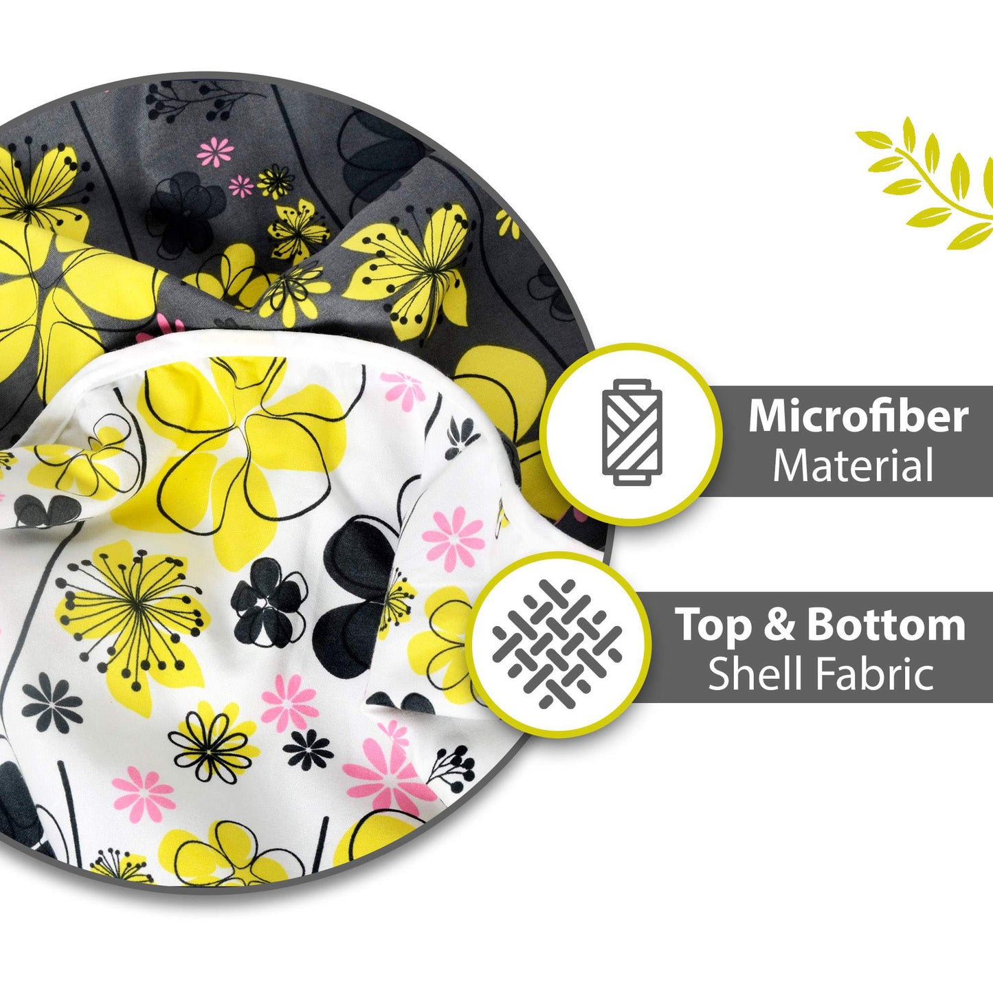 Floral Black Comfy To touch and  Soft Feel Single Bed Dohar