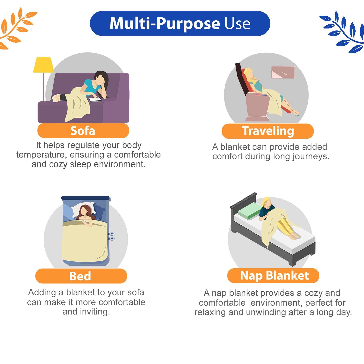 Geometric Print Modern Look Super Soft Microfiber Double Bed Dohar