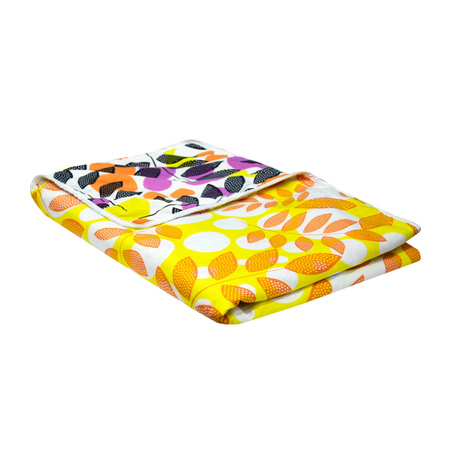 Floral Pink Microfiber Super Comfortable Single Bed AC Dohar