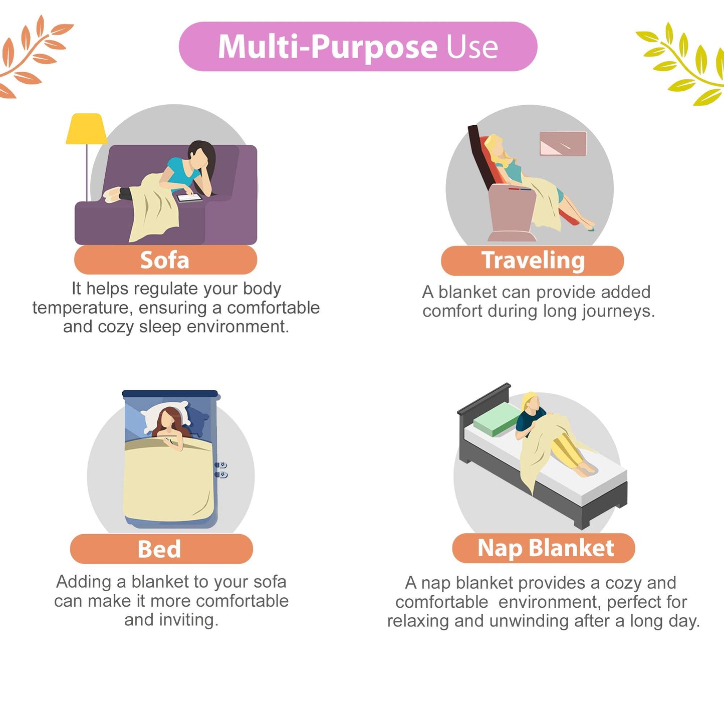 Floral Pink Microfiber Super Comfortable Single Bed AC Dohar