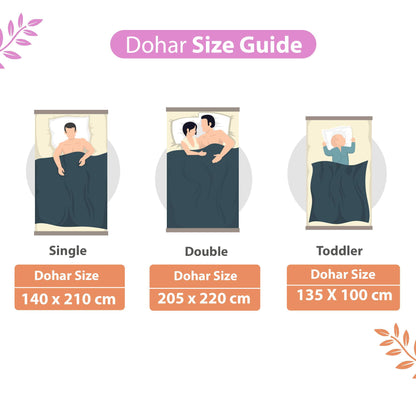 Floral Pink Microfiber Super Comfortable Single Bed AC Dohar