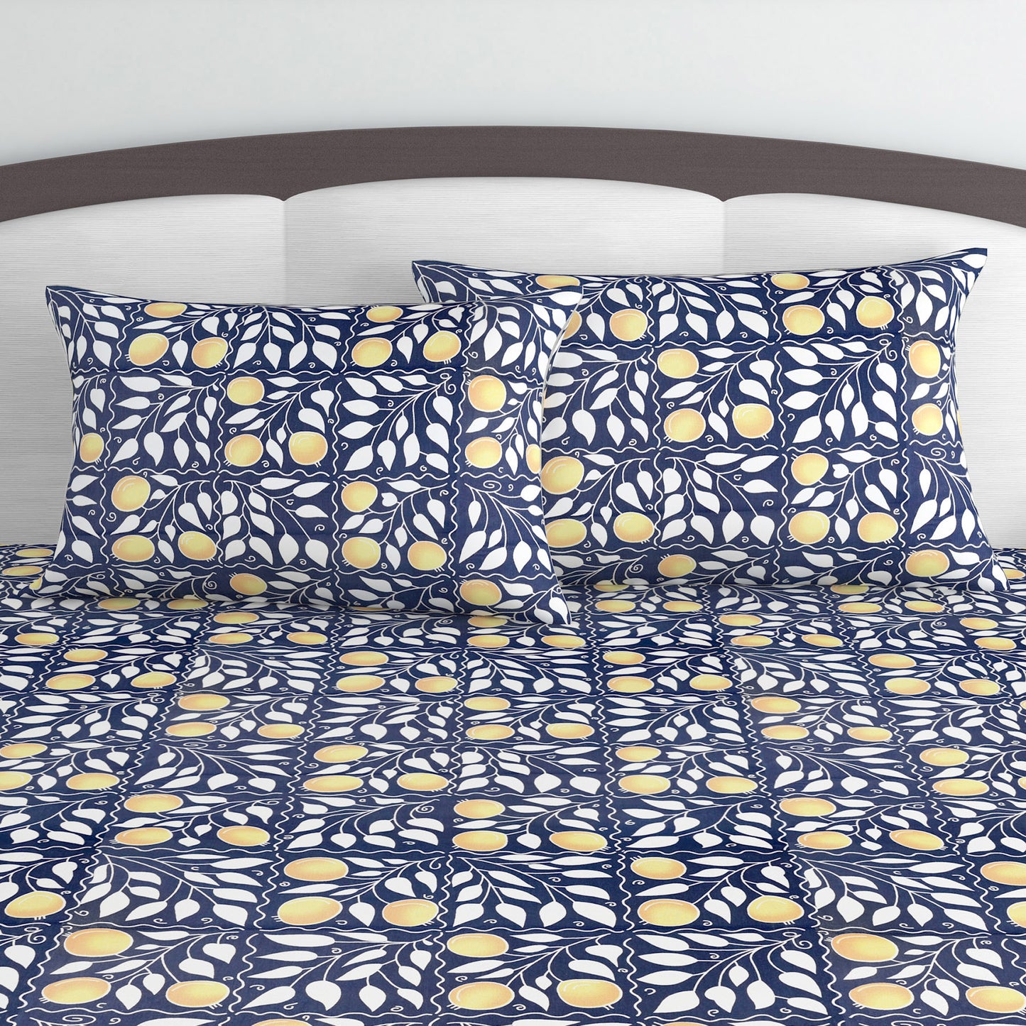 Clementine King Size Bedsheet